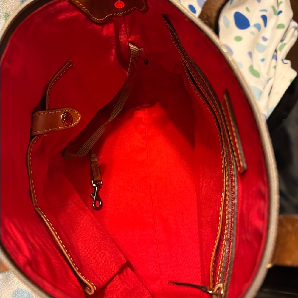 Dooney & Bourke Nylon Domed Satchel - Picture 6 of 12